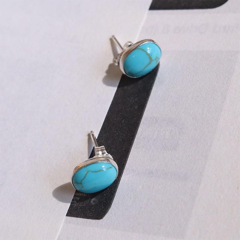 HARPO ハルポ  TURQUOISE ピアス 一粒 ターコイズ シルバー | Harpo | 04