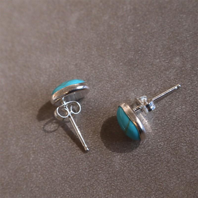 HARPO ハルポ  TURQUOISE ピアス 一粒 ターコイズ シルバー | Harpo | 07