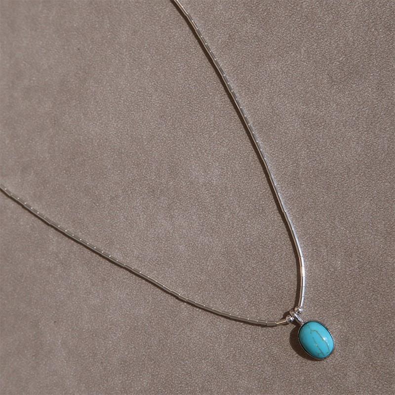 Harpo（アルポ） ハルポ TURQUOISE TOP ネックレス 一粒 ターコイズ