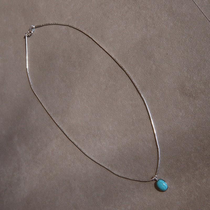 Harpo（アルポ） ハルポ TURQUOISE TOP ネックレス 一粒 ターコイズ