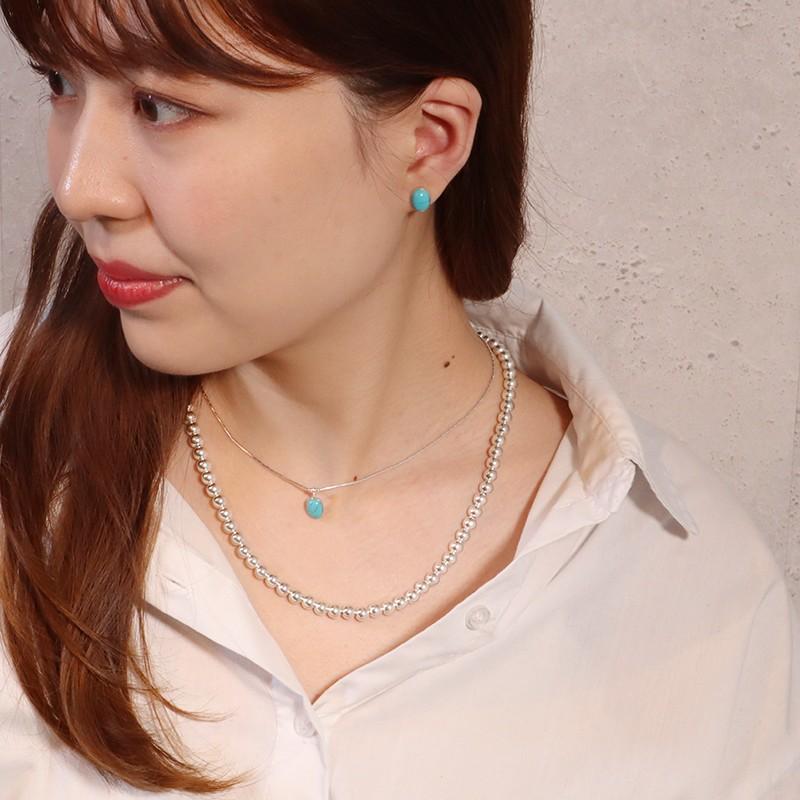 Harpo（アルポ） ハルポ TURQUOISE TOP ネックレス 一粒 ターコイズ