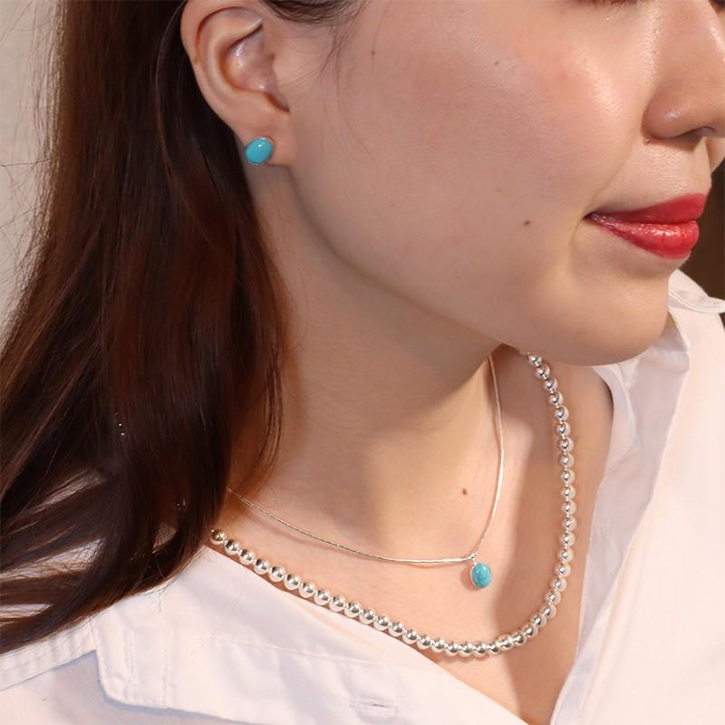 Harpo（アルポ） ハルポ TURQUOISE TOP ネックレス 一粒 ターコイズ