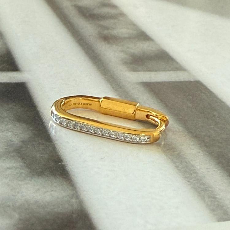 MARIA BLACK（マリアブラック） Kastellet ピアス ゴールド 片耳