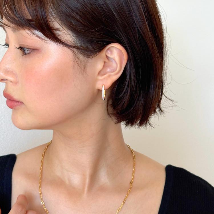 MARIA BLACK（マリアブラック） Kastellet ピアス ゴールド 片耳