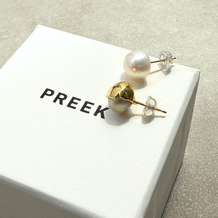 Preek プリーク Baroque Pearl ピアス バロックパール : import select