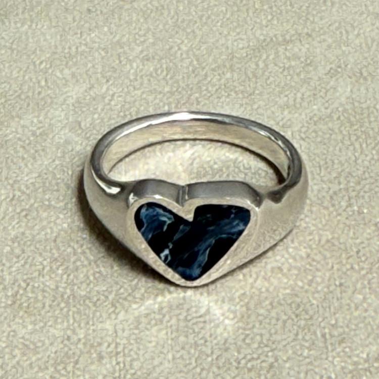 PREEK プリーク Rough Heart Stone リング Pietersite ピーターサイトの画像