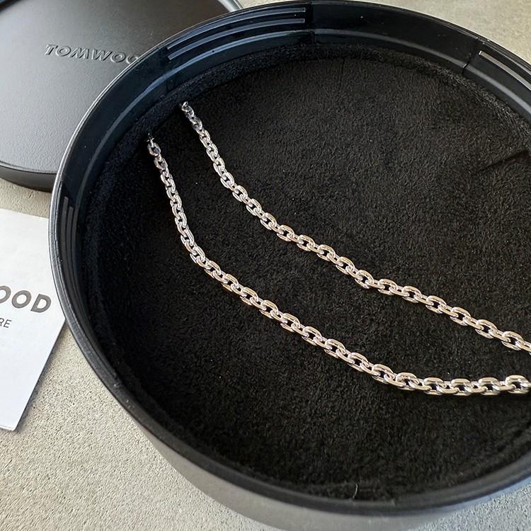 TOM WOOD トムウッド Anker Chain ネックレス シルバー メンズ レディースの画像