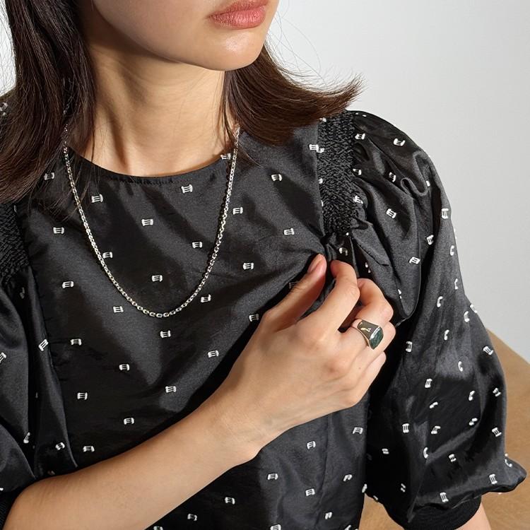 TOM WOOD トムウッド Anker Chain ネックレス シルバー メンズ レディースの画像