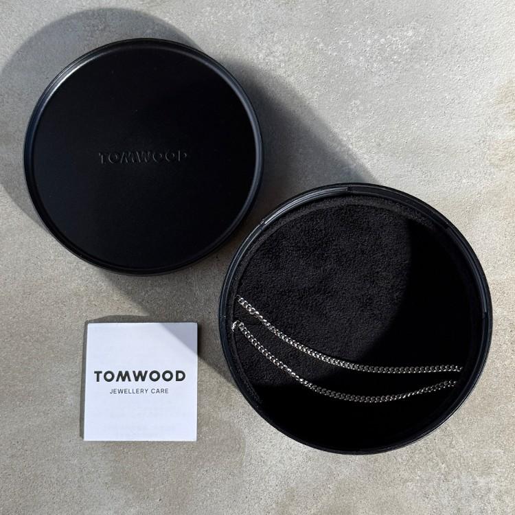 TOM WOOD トムウッド Curb Chain M ネックレス シルバー メンズ TOM WOOD トムウッド Curb Chain M ネックレス シルバー メンズ
