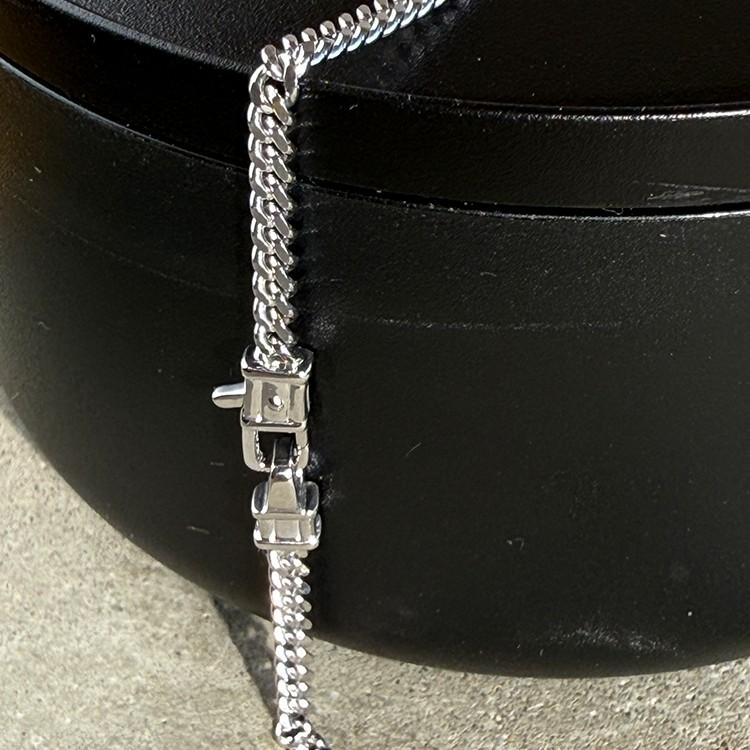 TOM WOOD トムウッド Curb Chain M ネックレス シルバー メンズ TOM WOOD トムウッド Curb Chain M ネックレス シルバー メンズ