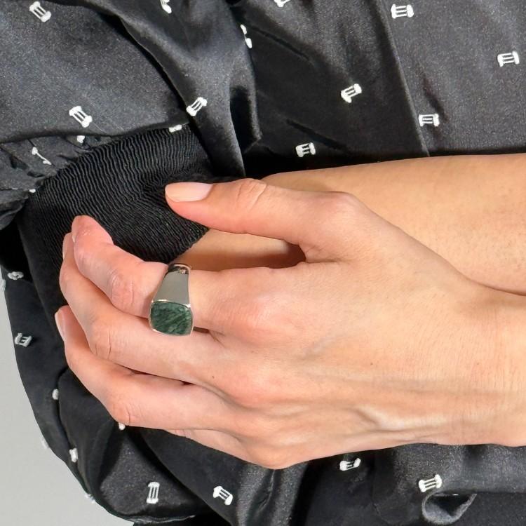 TOM WOOD TOMWOOD トムウッド Cushion Green Marble シグネット TOM WOOD TOMWOOD トムウッド Cushion Green Marble シグネット