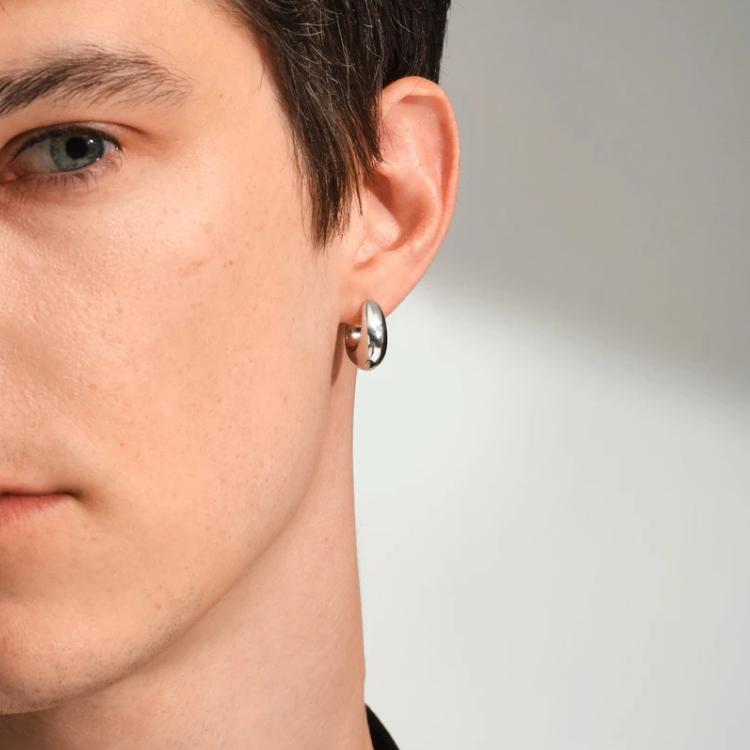 TOM WOOD（トムウッド） Ice Hoops Small Silver フープ ピアス