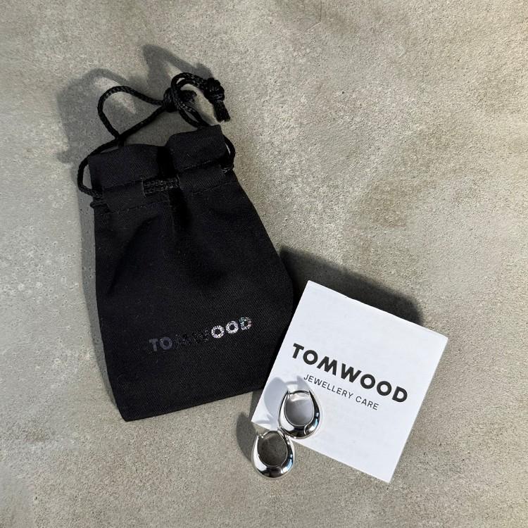 TOM WOOD（トムウッド） Ice Hoops Small Silver フープ ピアス