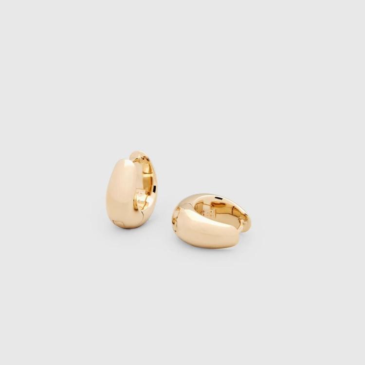 TOM WOOD Ice Hoops ゴールド フープピアス TOM WOOD（トムウッド） Ice Hoops Small Silver フープ ピアス