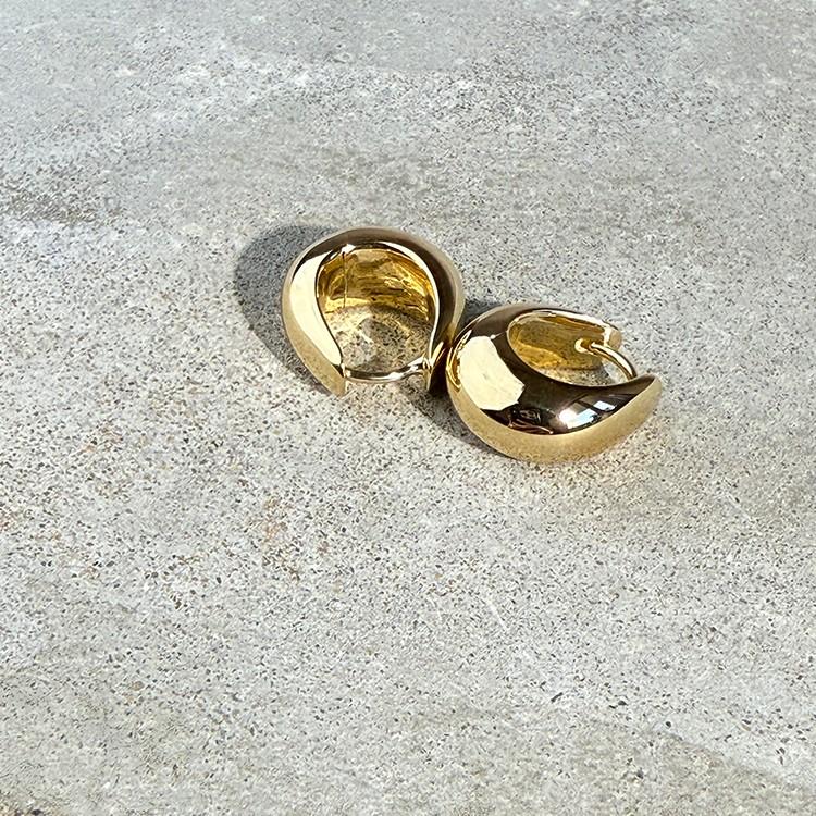 TOM WOOD（トムウッド） Ice Hoops Small Silver フープ ピアス