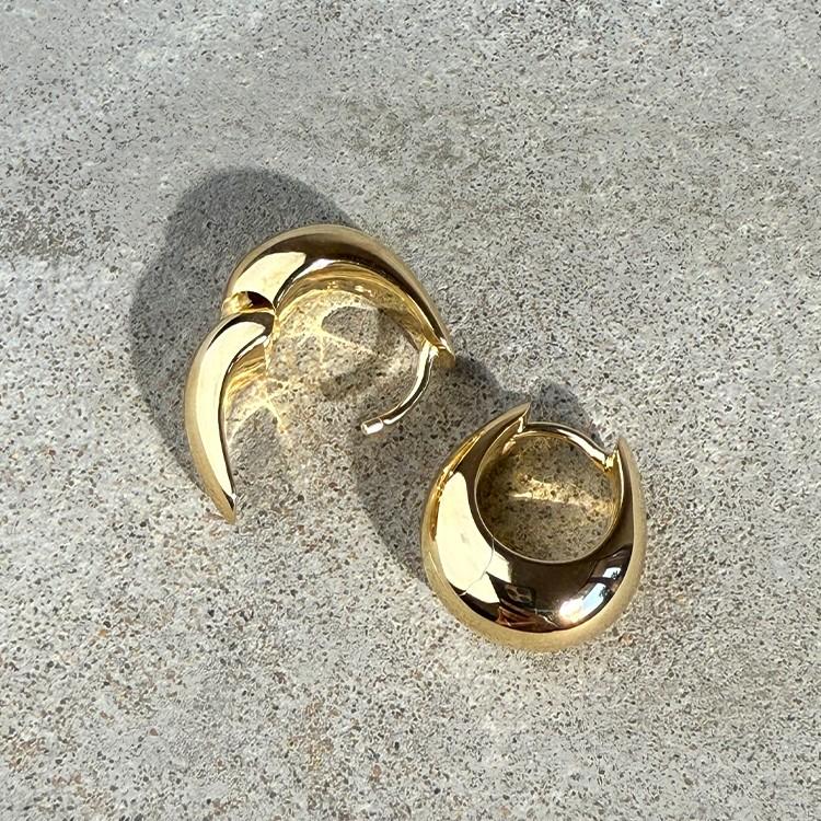 TOM WOOD（トムウッド） Ice Hoops Small Silver フープ ピアス