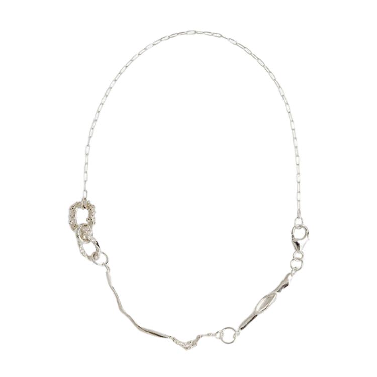 YOSTER ヨースター SILVER Electric Nest ネックレス ユニ YOSTER ヨースター SILVER Electric Nest ネックレス ユニ