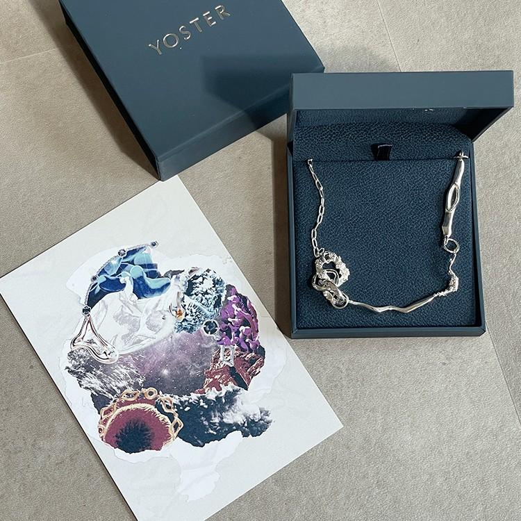 YOSTER ヨースター SILVER Electric Nest ネックレス ユニ YOSTER ヨースター SILVER Electric Nest ネックレス ユニ