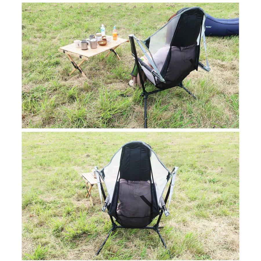 LANDFIELD アウトドアチェア キャンピングスイングチェア イス