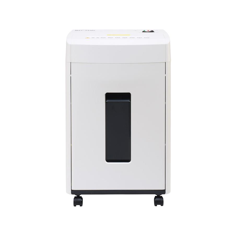 明光商会 シュレッダー 業務用 家庭用 A4 小型 電動 クロスカット MSシュレッダー MSE-17C ホッチキス クリップ対応 17枚 26.5Lの画像