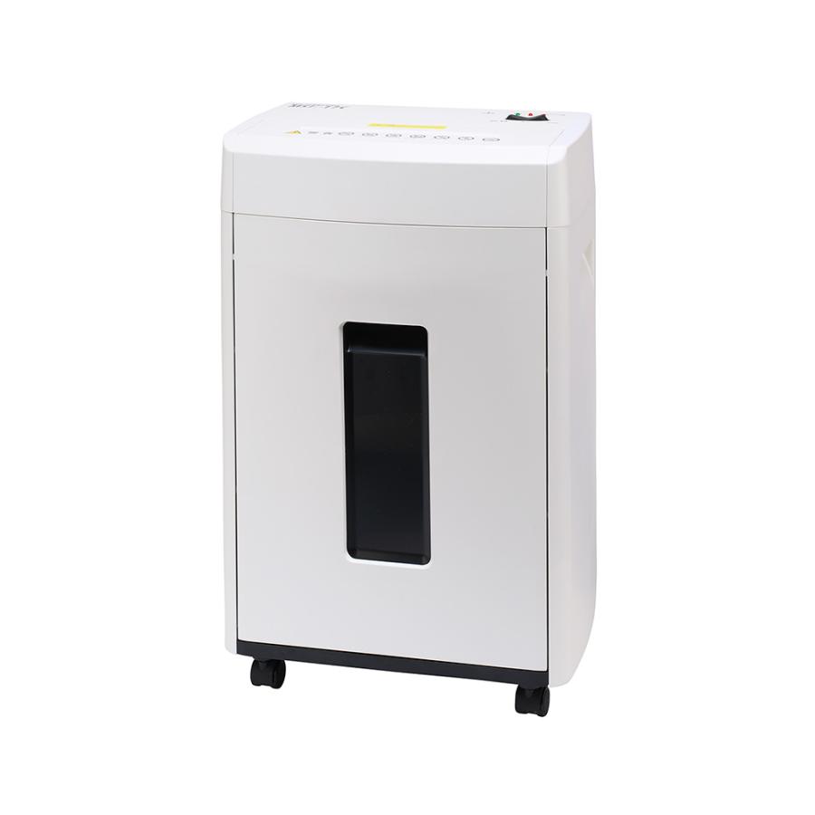 明光商会 シュレッダー 業務用 家庭用 A4 小型 電動 クロスカット MSシュレッダー MSE-17C ホッチキス クリップ対応 17枚 26.5Lの画像