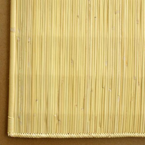 籐マット 籐むしろ 50×80cm 裏付 ナチュラル マット 玄関 洗面所 脱衣