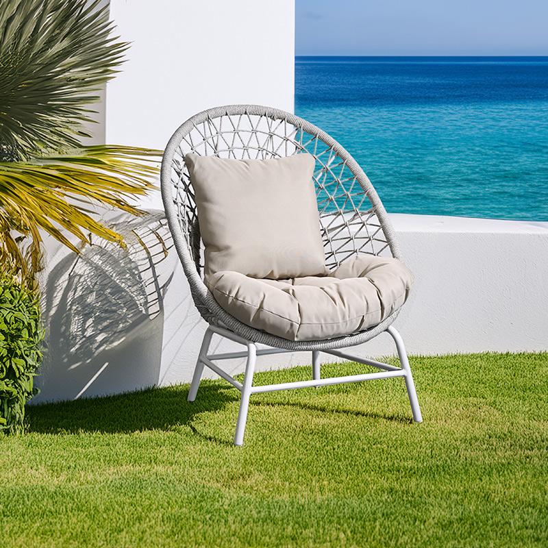 ガーデンチェア ラウンジチェア 1人掛け アウトドアファニチャー