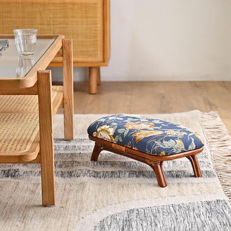 ラタン 座椅子 コンパクト C07HRA 籐家具 ラタンスツール チェア 携帯用 お花見 爆買 |  | 02