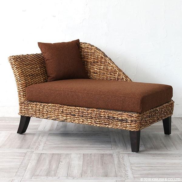 アジアン家具 カウチソファ おしゃれ バナナリーフ C1482ATY 爆買