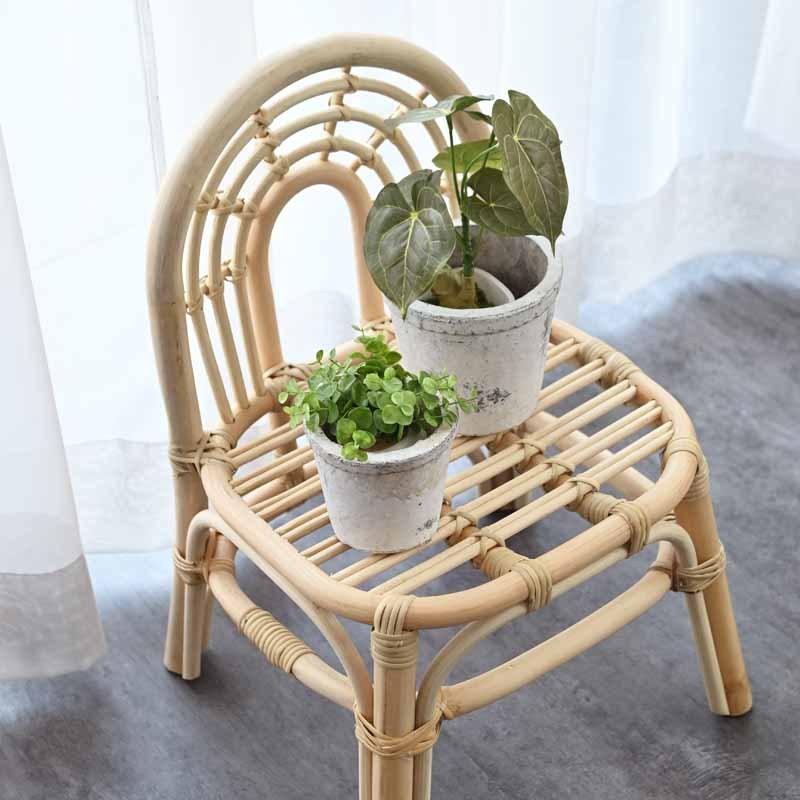 ラタンチェア ミニチェア アジアン家具 籐家具 籐椅子 C157SNX