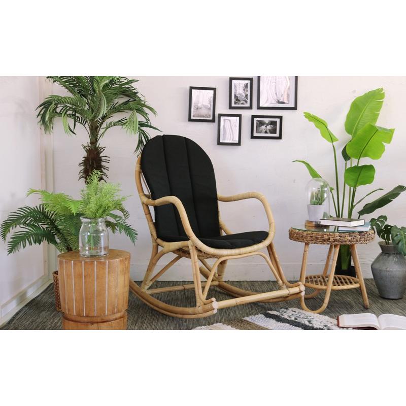 ロッキングチェア 籐の椅子 ラタン おしゃれ 北欧 C2912NX 爆買