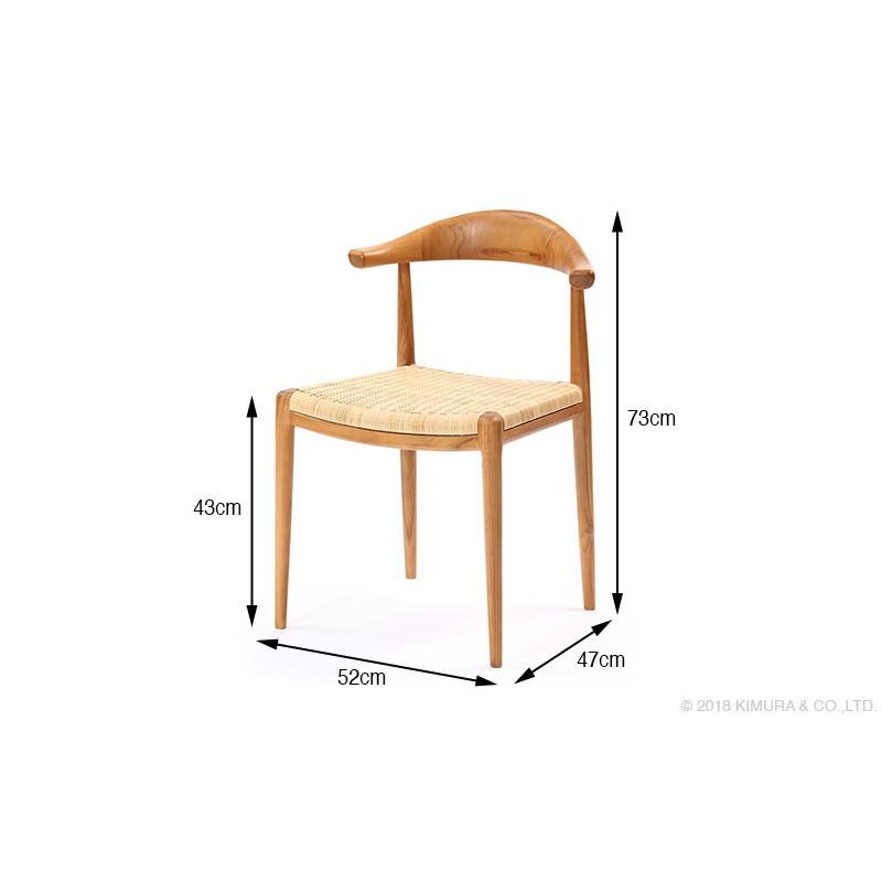ダイニングチェア 1脚 OAチェア テレワーク 在宅勤務 チーク無垢材