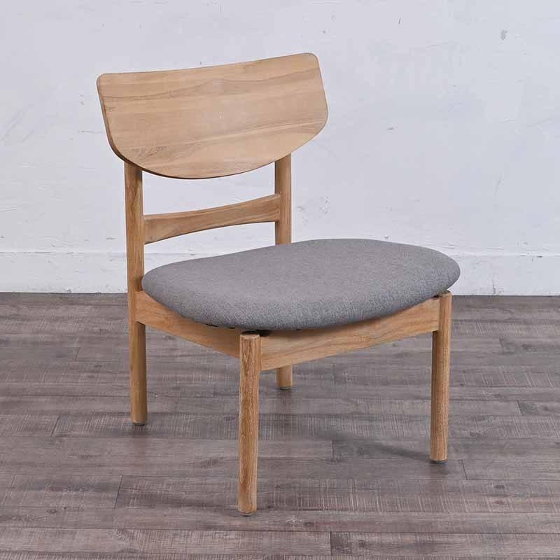 展示品アウトレット】アジアン家具 ダイニングチェア ローチェア