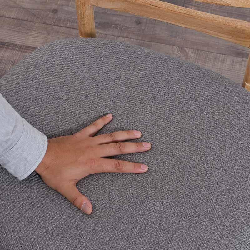 アジアン家具 ダイニングチェア ローチェア  チーク無垢材 C320XPK 爆買 |  | 05