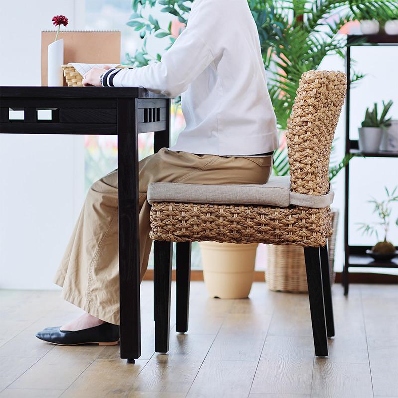 ダイニングチェア 単品 アジアンチェア おしゃれ 木製