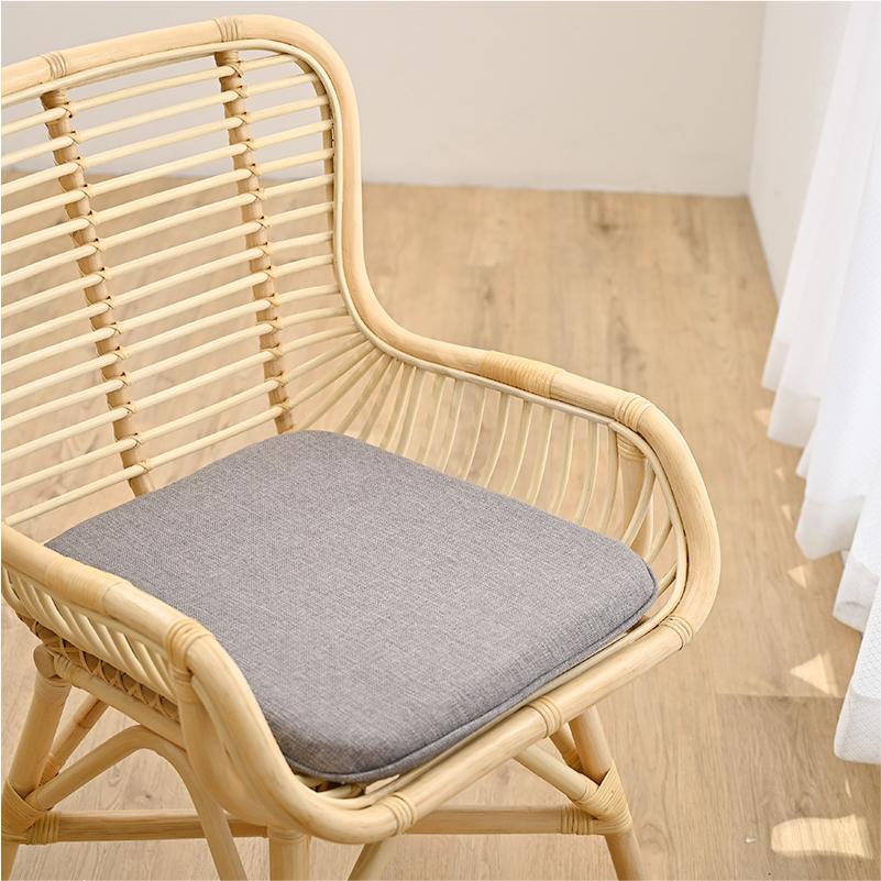 アジアン家具 ダイニングチェア ラタン クッション C360NDK 爆買