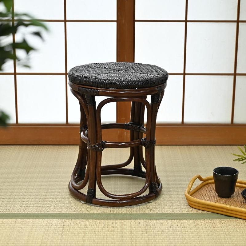 籐の椅子 スツール 腰掛け 脱衣所 脱衣場 玄関 業務用 備品 C410KA
