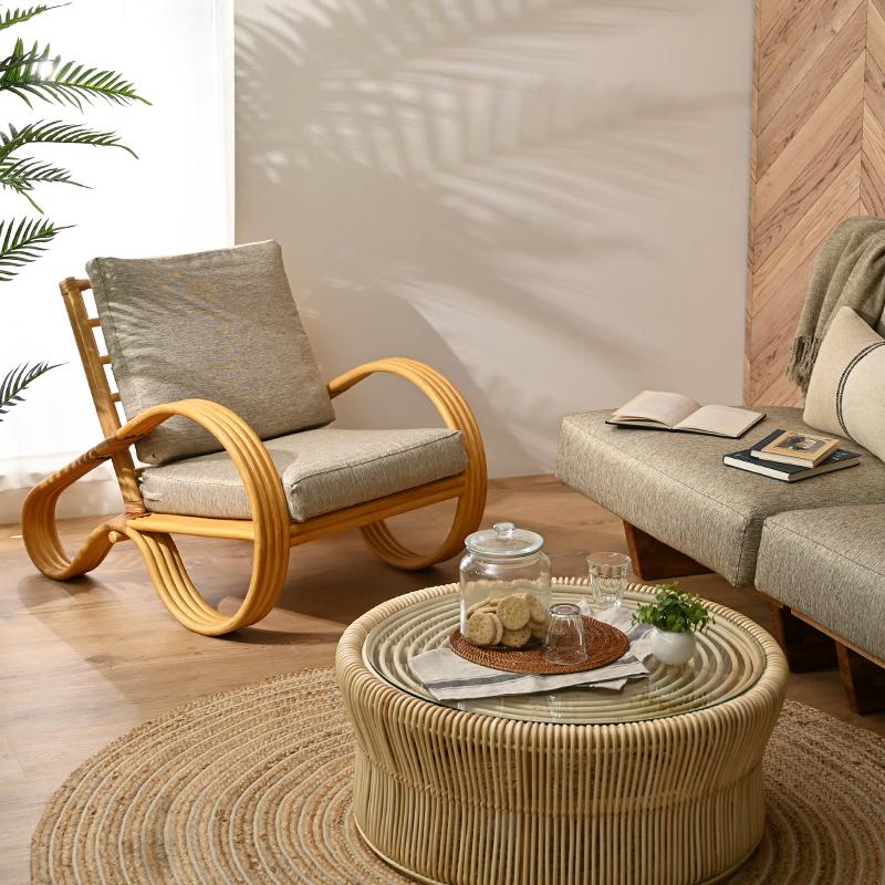 籐製 パーソナルチェアラタンチェア 椅子 C544MXE 爆買 : ランドマーク