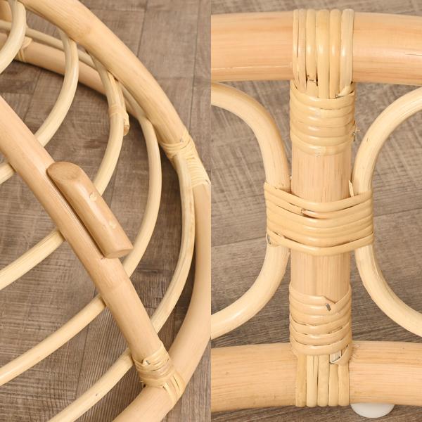 パパサンチェア 1人掛け ソファ ラタン クッション C883ND 爆買