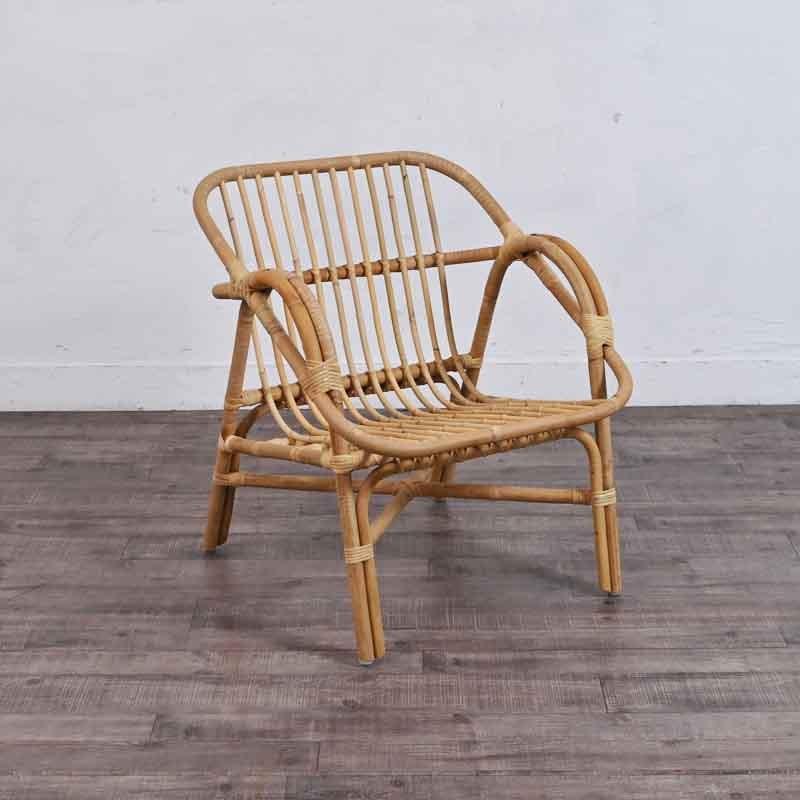 ラタンチェア パーソナルチェア ローチェア 椅子 籐家具 ラタン