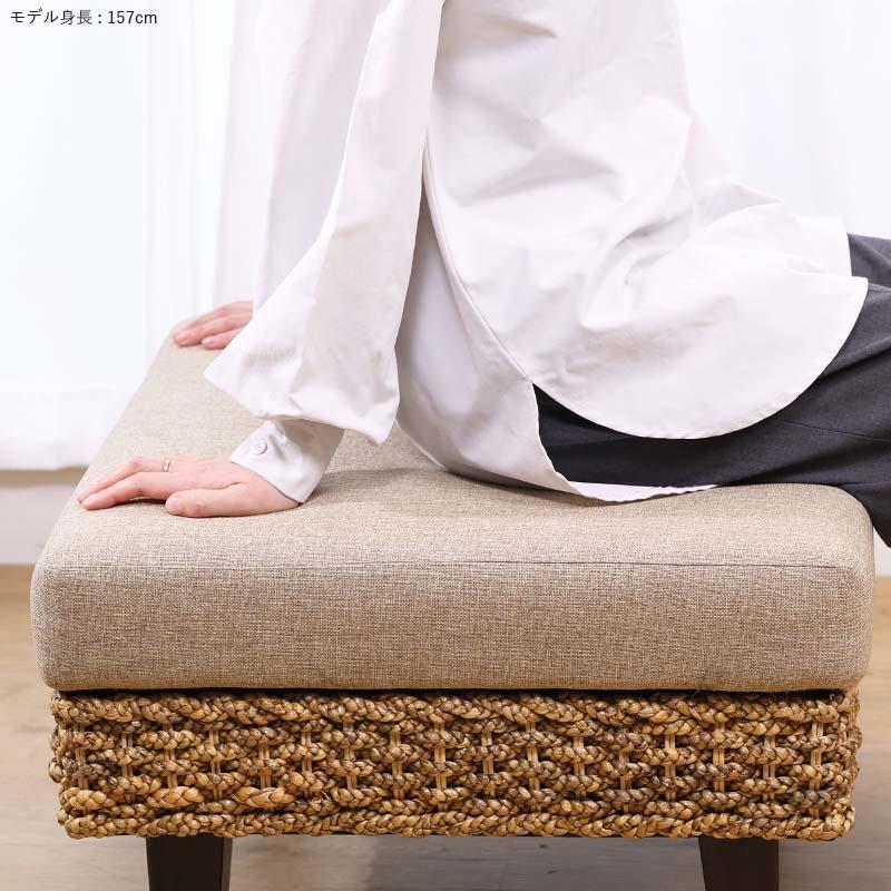 アジアン家具 ソファー 3点セット 2人掛け 2人用 ウォーターヒヤシンス