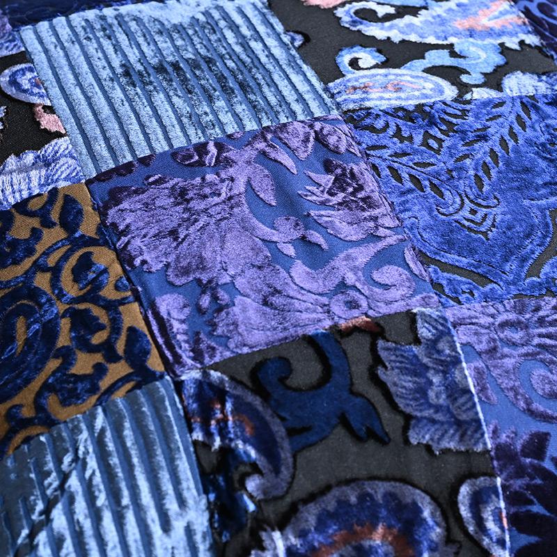 クッション おしゃれ 45×45cm 正方形 ファブリック パッチワーク