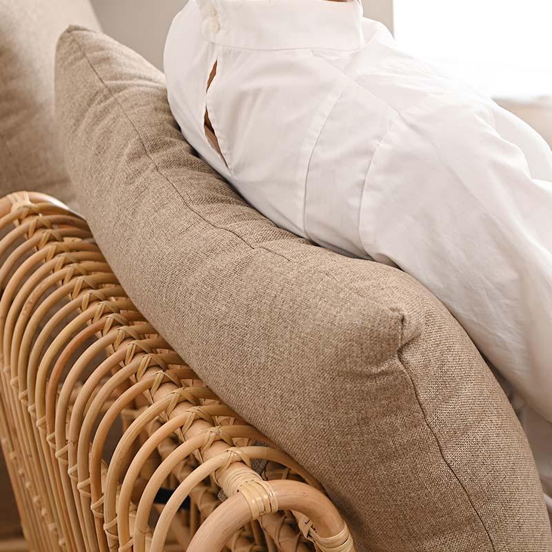 ラタン 1人掛けソファ 単品 1台 ECD351NXZ 爆買 : ランドマーク - 通販