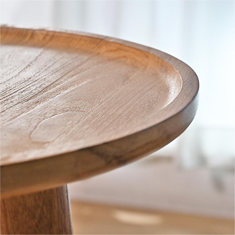 【発送の場合は即購入不可】 SCANTEAK チーク材 サイドテーブル コーヒーテーブル 木製 無垢材 北欧 スタイル モダン スキャンティーク センターテーブル 95346 チーク材の天然木だけを扱う家具専門店SCANTEAK(スキャンティーク)の