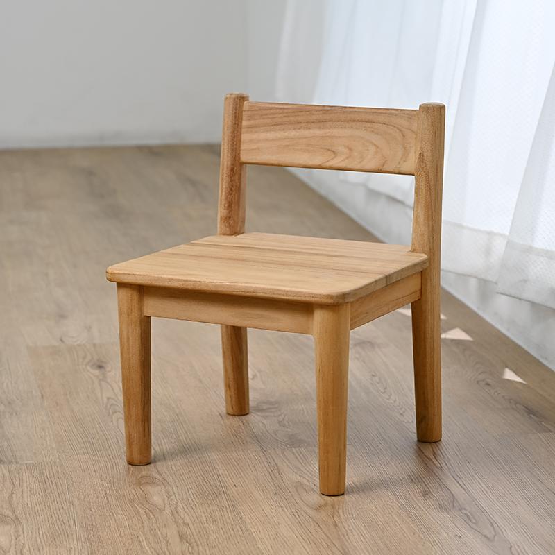 チーク 無垢 キッズチェア ローチェア 子供イス 子供椅子 ベビーチェア