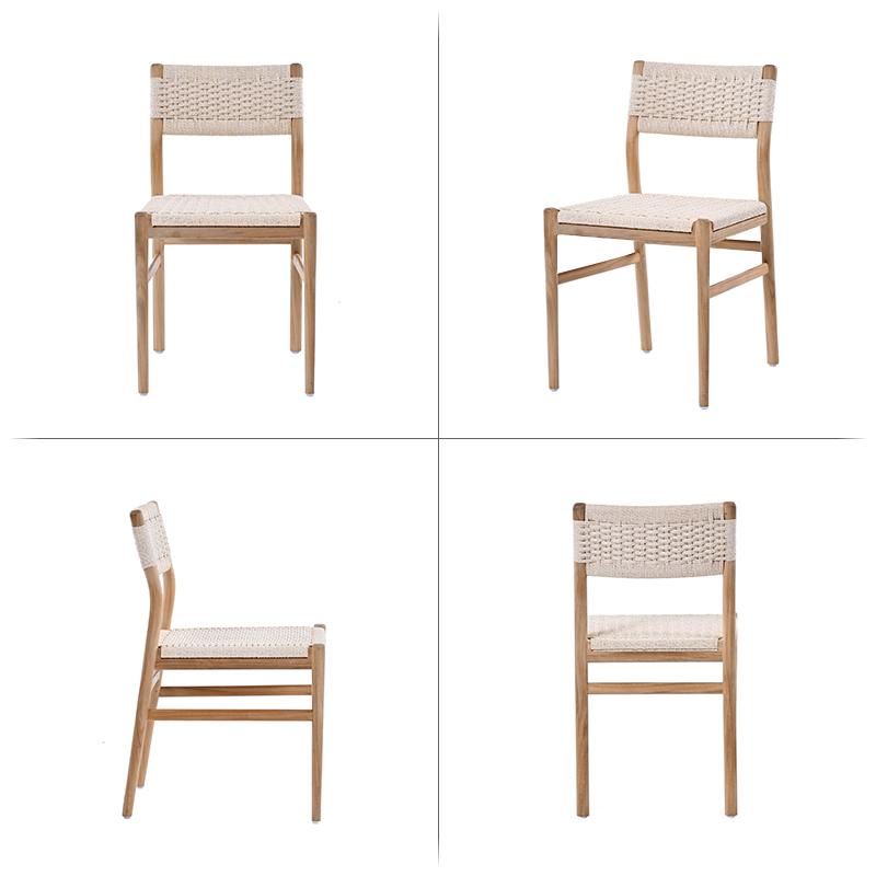 ダイニングチェア ペーパーコード 木製 無垢材 チーク デスクチェア ナチュラル アジアン 北欧 韓国インテリア ETC331RX 爆買 |  | 10