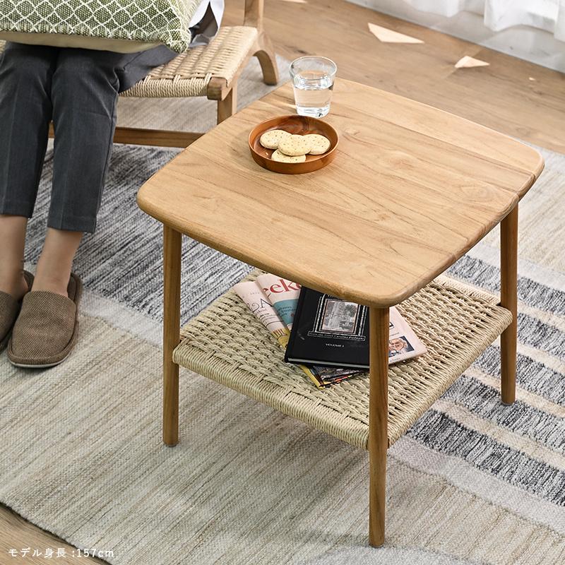 アジアン 家具 サイドテーブル 50cm幅 おしゃれ ETT030RX 爆買