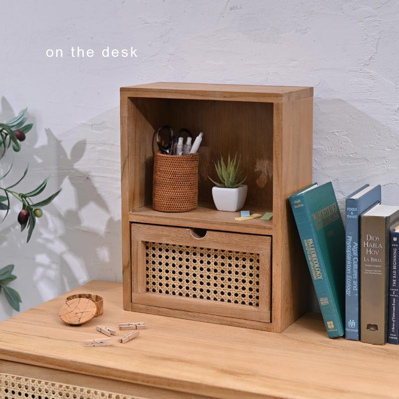 収納ケース 引き出し おしゃれ ミニチェスト 小物入れ 木製 チーク無垢