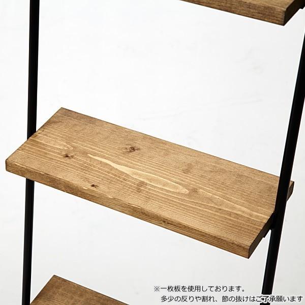 アイアンウォールシェルフ セレクトデポ アイアン製ウォールシェルフ ハシゴ 鉄製 壁面収納