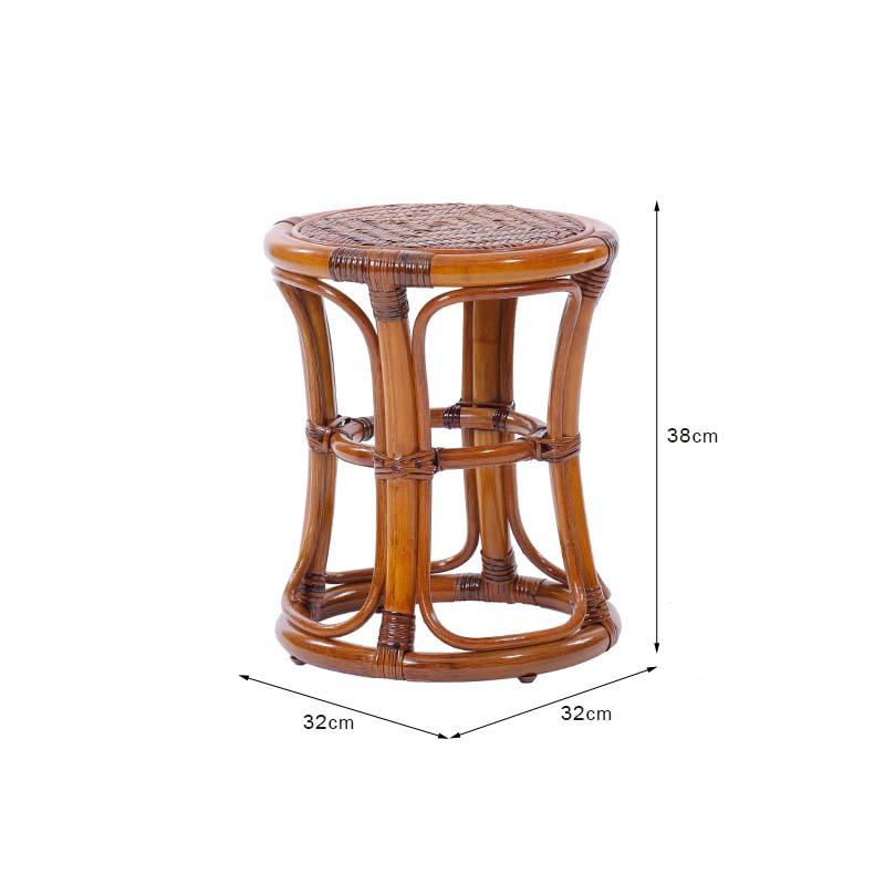 籐椅子 スツール 腰掛け 籐製 軽い 和風 和モダン 母の日 父の日 敬老